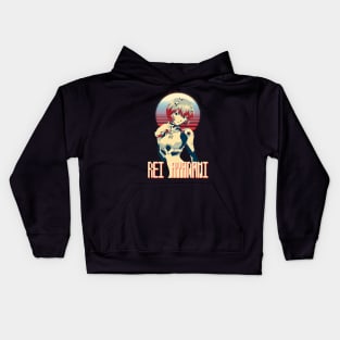 rei ayanami Kids Hoodie